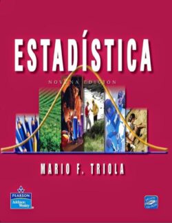 Estadística – Mario F. Triola – 9na Edición