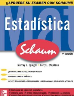Estadística (Schaum) – Murray R. Spiegel – 4ta Edición