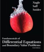 fundamentals of differential equations and boundary value problems r nagle 6th