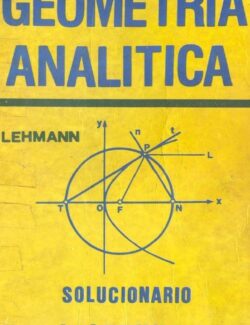 Geometría Analítica – Charles Lehmann – 3ra Edición