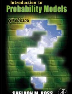 Introduction to Probability Models – Sheldon M. Ross – 9th Edition