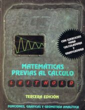 Matemáticas Previas al Cálculo – Louis Leithold – 3ra Edición