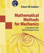 mathematical methods for mechanics eckart w gekeler 1st edition