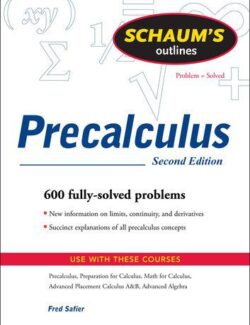 Precalculus (Schaum) – Fred Safier – 2nd Edition