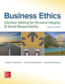 Business Ethics – Laura P. Hartman, Joseph DesJardins, Chris MacDonald – 4th Edition