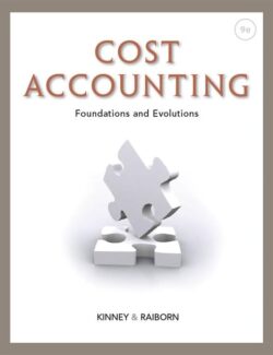 cost accounting cecily a raiborn michael r kinney 9th edition