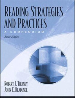 Reading Strategies and Practices – Robert J. Tierney, John E. Readence – 6th Edition