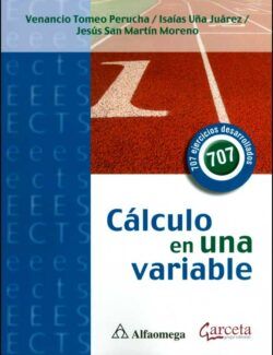 Cálculo en Una Variable – Isaías Uña Juarez, Venancio Tomeo, Jesús San Martín – 1ra Edición