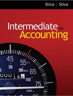 intermediate accounting james d stice earl k stice 18th edition