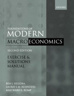Foundations of Modern Macroeconomics – Ben J. Heijdra – 2nd Edition