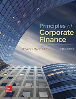 principles of corporate finance richard a brealey stewart c myers franklin allen 12th edition