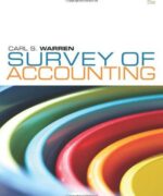 survey of accounting carl s warren 5th edition