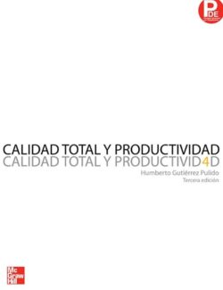 Calidad Total y Productividad – Humberto Guitérrez Pulido – 3ra Edición