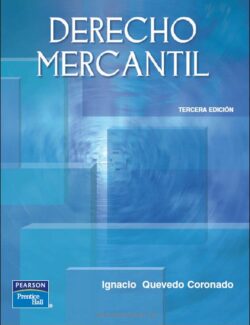 Derecho Mercantil – Francisco Ignacio Q. Coronado – 3ra Edición