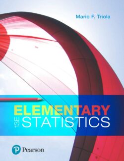 elementary statistics mario f triola 13th edition