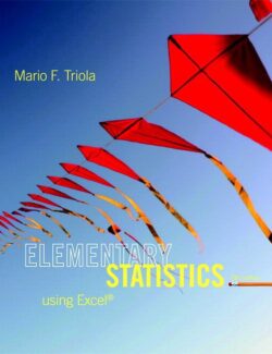 Elementary Statistics Using Excel – Mario F. Triola – 5th Edition