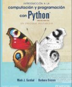 introduccion a la computacion y programacion con python mark j guzdial y barbara ericson 3ra edicion
