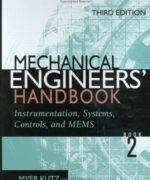 mechanical engineers handbook vol 2 instrumentation systems controls and mems myer kutz 3rd edition
