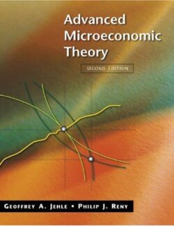 advance microeconomic theory geoffrey a jehle philip j reny 2nd edition