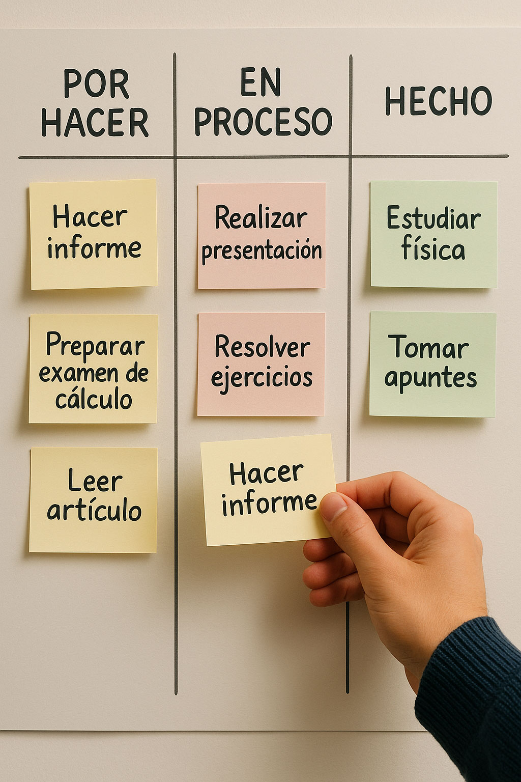 Con Kanban, hasta tu caos parece ordenado.