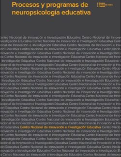 Procesos y Programas de Neuropsicología Educativa – Pilar Martín Lobo – 1ra Edición