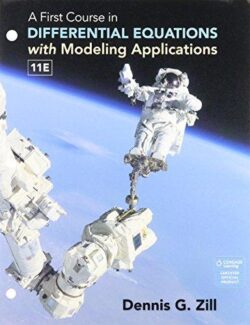 A First Course in Differential Equations with Modeling Applications - Dennis G. Zill - 11th Edition