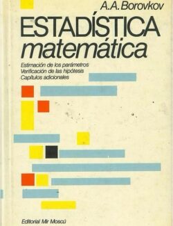 Estadística Matemática – A. A. Borovkov – 1ra Edición