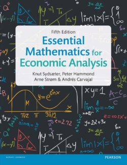 Essential Mathematics for Economic Analysis – Knut Sydsaeter – 5th Edition