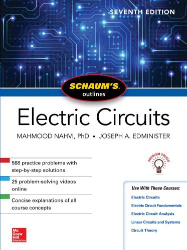 Schaum´s Outline of Electric Circuits - Joseph A. Edminister, Mahmood Nahvi - 7th Edition 2 Schaum´s Outline of Electric Circuits - Joseph A. Edminister, Mahmood Nahvi - 7th Edition