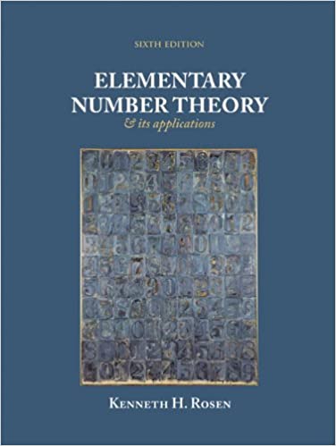 Elementary Number Theory and its Applications - Kenneth Rosen - 6th Edition