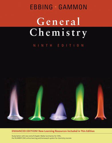 General Chemistry – David Bookin Darrell D. Ebbing Steven D. Gammon – 9th Edition