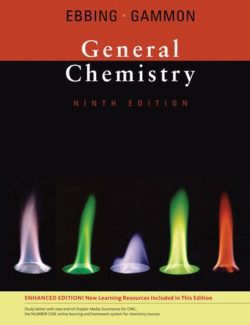 General Chemistry – David Bookin Darrell D. Ebbing Steven D. Gammon – 9th Edition