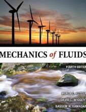 Mechanics of Fluids – Merle C. Potter, David C. Wiggert, Bassem Ramadan – 4th Edition