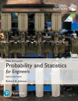 Probability and Statistics for Engineers – Richard A. Johnson – 9th Edition