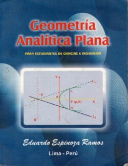 Geometria Analitica Plana – Eduardo Espinoza Ramos – 1ra Edición