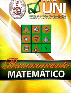 Razonamiento Matematico (CEPRE UNI) - Armando Tori Loza - 1ra Edición