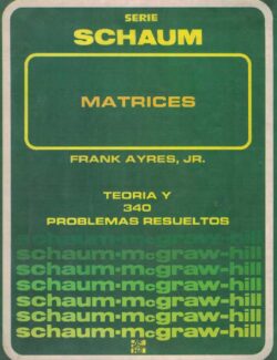 Matrices (Schaum) – Frank Ayres – 1ra Edición