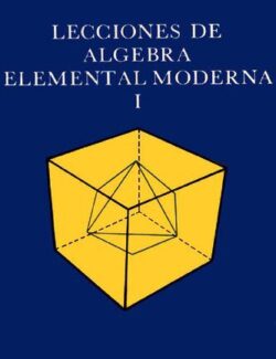 Lecciones De Algebra Elemental Moderna 1 - Robledo Alamiro - 1ra Edición