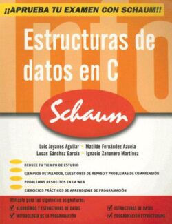 Estructura de Datos en C (Schaum) – Luis Joyanes Aguilar, Ignacio Zahonero, Matilde Fernandez, Lucas Sanchez – 1ra Edición