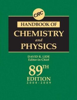 Handbook of Chemistry and Physics