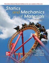 Statics and Mechanics of Materials – Beer & Johnston – 3rd Edition