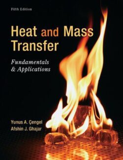 Heat and Mass Transfer – Yunus A. Cengel – 5th Edition