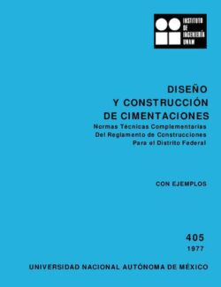 Diseño y Construcción de Cimentaciones - UNAM