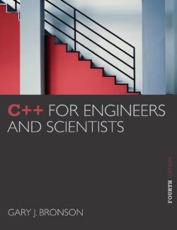 C++ for Engineers and Scientists – Gary J. Bronson – 4th Edition