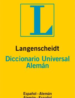 Diccionario Universal Alemán – Langenscheidt – 1ra Edición