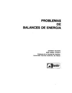 Problemas de Balances de Energía