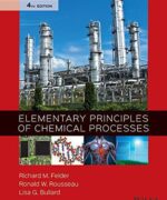 Elementary Principles of Chemical Processes - Richard M. Felder