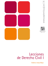 Lecciones de Derecho Civil I – Federico Arnau Moya – 1ra Edición