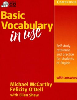 Cambridge Basic Vocabulary in Use with Answers
