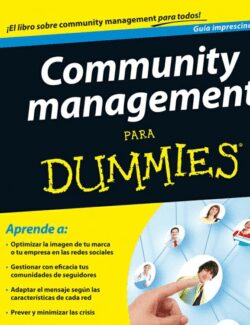 community management para dummies pedro rojas 1ra edicion